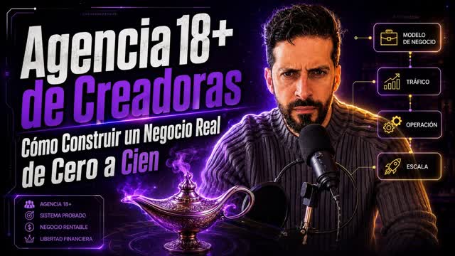 Agencia 18+ de Creadoras: Cómo Construir un Negocio Real de Cero a Cien