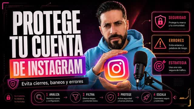 Cómo proteger tu Instagram si eres creadora o agencia