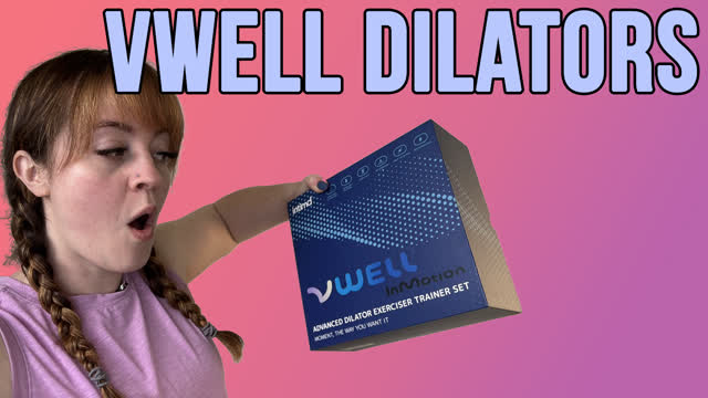 Sex Toy Review - VWELL Silicone Dilator Set - Vibrating and Non-Vibrating