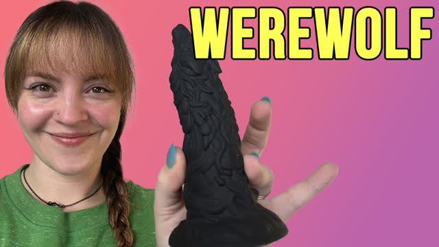 Sex Toy Review - Calexotics Werewolf Silicone Monster Dildo for Fantasy Play